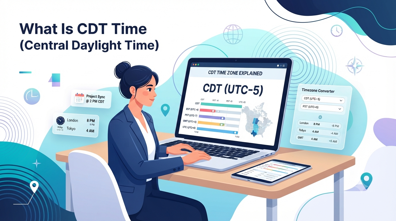 What Is CDT Time? Understanding Central Daylight Time What Is CDT Time